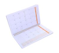 SOPOTUTU Academic Planner Hardcover Weekly Monthly Calendar with Spiral Binding for Students Teachers Home Office Minimalist Design Organizer for Extended Scheduling and Goal Tracking