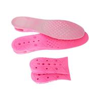 SOPOTUTU Adjustable Breathable Height Increase Insoles for Men Women Invisible PVC Heel Lift Inserts with Shock Absorption and Elasticity Lightweight Comfortable Shoe Cushions for Sports