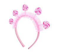 SOPOTUTU Adorable Cartoon Lollipop Headband for Soft Comfortable Hair Hoop for Parties and Daily Wear Amusement Park Theme Dress Up Accessory for Boys