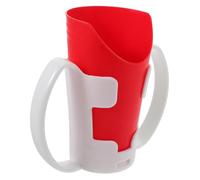 SOPOTUTU Adult Feeding Cup Nosey Cup with U-Shaped Cutout Detachable Holder Dishwasher Safe for Elderly Daily Use and Rehabilitation