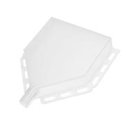 SOPOTUTU Air Conditioner Drip Pan with Diameter Hole Plastic Drain Catcher for Outdoor Units Efficient Water Collection and Leak Protection Compatible Replacement Part for Ac Condensation