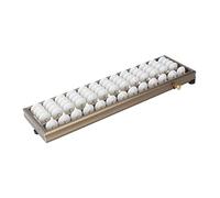 SOPOTUTU Aluminum Alloy Abacus for Students and Accountants Brain Developing Educational Arithmetic Tool for Mental Math Training and Numeracy Improvement Chinese Style Silver Calculator