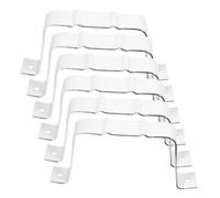 SOPOTUTU Aluminum Alloy Downspout Adapter Strap for Rain Gutters Durable Lightweight Gutter Leader Strap Easy Install with Secure Hold for Various Surfaces and Support Structures