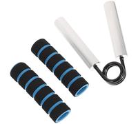 SOPOTUTU Aluminum Rod Hand Grip with Cover Wrist Strengthener Compact Anti-slip Forearm Exerciser for Men and Women Rehabilitation and Daily Function Improvement Random Color