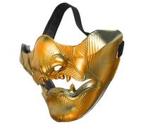 SOPOTUTU Authentic Japanese Hannya Mask Unisex Cosplay Prop for Theater Performances Party and Masquerade Drama Supplies