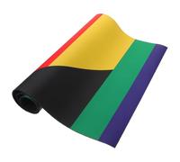 SOPOTUTU Baseball Training Mat Home Plate Rectangle 72x43x0.3cm Non-slip Softball Hitting Base for Backyard Games School Sports Coaching