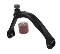 SOPOTUTU Bow-Shaped Sandpaper Holder with Screw Non-Slip Abs Hand Sanding Block for Wood Auto Polishing Comfortable Grip Sanding Tool for Precision Finishing and Tight Spaces