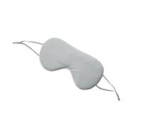 SOPOTUTU Breathable Women’S Sleeping Eye Mask with Ear Loop, Double-Sided Cold and Warm Compress, Grey Light-Blocking Blindfold for Home and Office, Relieves Eye Fatigue