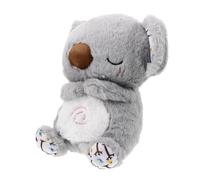 SOPOTUTU Breathresponsive Koala Bear Plush with Built in and Soothing Tunes Calming Sleep Aid for Newborns and Grey Sensory Stimulation Sound Machine with Breathing Effect