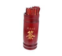 SOPOTUTU Buddhist Divination Sticks with Bucket and Fortune Sticks for Home Temple Use Interactive Chinese Style Divination Game Prop with Instruction Booklet Suitable for All Ages and