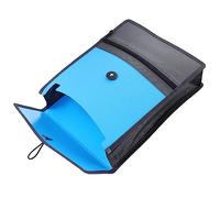 SOPOTUTU Canvas Document Storage Bag with Zipper Large Capacity Contract Receipt Bill Card Organizer for Business Office and Travel