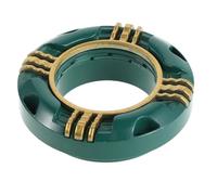 SOPOTUTU Car One Button Start Cover Green Metal Car Ignition Button Ring Protector for Vehicle Interior Accessory