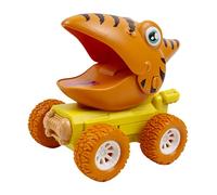 SOPOTUTU Cartoon Dinosaur Push Go Car for Abs Inertia Vehicle with Friction Power Wear Press and Slide Racing Battery Energy Saving Dinosaur Vehicle