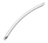 SOPOTUTU Chest Freezer Door Handle 37cm Metal Replacement Grip Silver Curved Refrigerator Handle for Walk-in Cooler and Beverage Fridge Door Repair