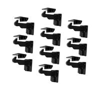 SOPOTUTU Child Safety Drawer Locks for Cabinets and Drawers, Baby Proofing Invisible Multi-Function Safety Locks, Black 10pcs for Living Room Kitchen Bedroom