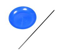 SOPOTUTU Circus Spinning Plate with Stick for Adults Balanced Juggling Disk for Carnival Outdoor Games Lightweight for Halloween Party and