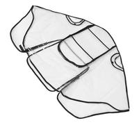 SOPOTUTU Clear Stroller Rain Cover: Baby Travel Universal Weatherproof Protection Against Rain Wind Dust and Snow Breathable Design
