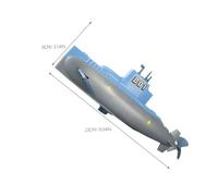 SOPOTUTU Clockwork Submarine Bath for Wind-up Water Spray Shower Play Safe Material Educational Buoyancy Learning for Boys and Summer Pool Fun