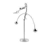 SOPOTUTU Creative Couple Physics Balance Desktop Ornament Simple Decor Dynamic Equilibrium Sculpture for Office and Home Desk Decoration