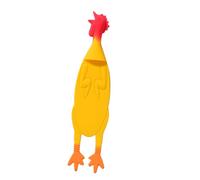 SOPOTUTU Creative Screaming Chicken Silicone Bookmark for Students and Office Funny Animal Marker to Study Efficiency Decorative Page Holder for School and Home Use