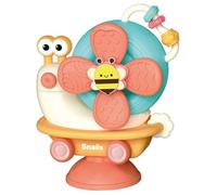 SOPOTUTU Cup Windmill Toy for Toddlers Interactive Educational Highchair Sensory Toy Five One for Enhanced Hand-eye Coordination
