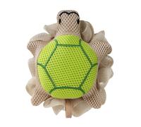 SOPOTUTU Cute Turtle Bath Exfoliating Scrubber Soft Dual-Sided Bath Ball for Boys and Girls Gentle Skin Cleansing Tool for Boy Girl Shower