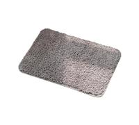 SOPOTUTU Dark Grey Berber Fleece Floor Mat Non-slip Water Absorption Pad for Bathroom Bedroom Door Rug Wear-resistant Indoor Floor Carpet