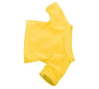 SOPOTUTU Delicate Small Doll T Shirt for Stuffed Bear Pure White Short Sleeve Cotton Like Reusable Adorable Doll Clothing Accessory for Bears and Interactive Play