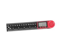 SOPOTUTU Digital Display Angle Ruler Vernier Caliper Level Ruler with LCD Screen for Precise Inside Outside Angle Measurement Accuracy Suitable for Woodworking Carpentry and Home Architect