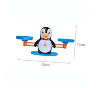 SOPOTUTU Digital Penguin Balance Scale for Plastic Arithmetic Learning Balance Game Educational Balancing Game for and Counting and Weighing Play Set