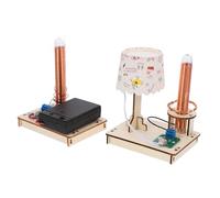 SOPOTUTU DIY Wireless Power Transmission Kit Stem Educational Science for Beginners with Assembly Materials Enhances Critical Thinking and Spatial Skills for Students