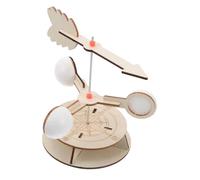 SOPOTUTU DIY Wooden Wind Vane Kit for Educational Science Experiments Easy Assembly Weather Vane Model for Learning Wind Direction for Childrens Science Projects