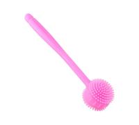 SOPOTUTU Double-Sided Meridian Massage Hammer Stick for Body Relaxation Ergonomic Handle with Elastic Heads Suitable for All Ages Portable Therapeutic Scratcher for Back and Neck Relief