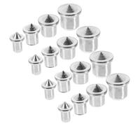 SOPOTUTU Dowel Center Transfer Pins for Woodworking Assorted Steel Locating Tools for Precise Drill Alignment in Cabinet Bookshelf and Furniture Joinery