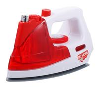 SOPOTUTU Educational Mini Electric Iron Pretend Play Housekeeping Supply for Boys, Creative Non-battery Simulated Iron for Role Play and Learning