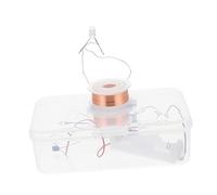 SOPOTUTU Educational Science DIY Electrical Circuit Kit for Hands Electricity Experiment for Exploring Basic Physics Principles and Building Simple Circuits Random Color