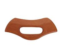 SOPOTUTU Ergonomic Wooden Face Beauty Scraping Plate Durable Massage Tool for Gua Sha Therapy and Muscle Relaxation, Portable Facial Scraping Board for Professional and Personal Use