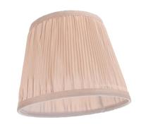 SOPOTUTU Fabric Lamp Shade Pleated Light Cover for Table Floor Wall Lamps Metal Frame Softens Light for Household Hotel Use Easy Installation Suitable for Modern and Vintage Decor