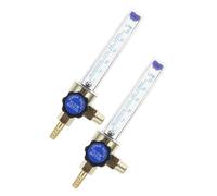 SOPOTUTU Gas Flow Meter Standard Diameter 1/4pt Polymer Material 2 Pcs High Precision 0.15mpa 7mm Accurate Measurement Flowmeter for Argon and Carbon Dioxide for Industrial Use