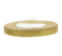 SOPOTUTU Gold Glitter Ribbon 1Cm Wide 22 Meters Roll Metallic Curling Ribbon for Wrapping Floral Bouquet Hair Crafts Party and Wedding Decorations