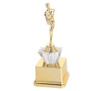 SOPOTUTU Golden Running Trophy Cup Lightweight Sports Competition Winner Award for School Events Marathon Champion Ceremony Prize