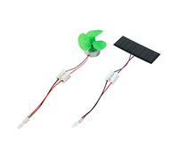 SOPOTUTU Hand Assembled Wind and Solar Generator Science Kit for Educational Physics Experiment for Hands Energy Exploration