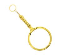 SOPOTUTU Handheld Magnifying Glass with Ergonomic Handle Large High-definition Lens for Reading Jewelry Crafts and Fine Detail Viewing Yellow Detachable Design for Seniors and Hobbyists