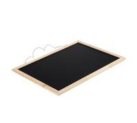 SOPOTUTU Hanging Wooden Blackboard Board for Wall Chalkboard Signs Hanging Chalk Board Wood Drawing Chalkboard