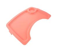 SOPOTUTU High Chair Tray with Cup Holders Removable Plastic Feeding Table Attachment for Spacious Food Catching Design Easy to Clean Portable Dining Tray