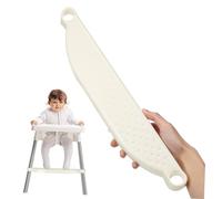 SOPOTUTU Highchair Footrest Attachment Wide Platform Footstool for Dining Chairs Lightweight Sturdy Plastic Replacement Accessory Compatible with Various High Chairs for Growing