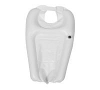 SOPOTUTU Inflatable Shampoo Basin Portable Hair Washing Sink Lightweight Large Capacity for Elderly Pregnant Women Bedside Use White Hair Washing Tray