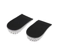 SOPOTUTU Invisible Height Increase Half Pad Insoles Heel Lift Shoe Pads for Men Women Black Shockproof EVA Cotton Inserts for Relief Comfortable Fit Non-Slip Design