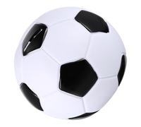 SOPOTUTU Large Football Piggy Bank for Decorative Sports Ball Coin Bank with Flat Stable Base Cute Cartoon Design for Boys and Savings Jar and Decor
