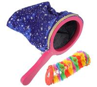 SOPOTUTU Large Illusion Trick Props Set - 1 Large Change Bag with 2 Small Decorative Ribbons - Stage Performance Trick Props for Magicians and Illusion Shows Random Color Random Color